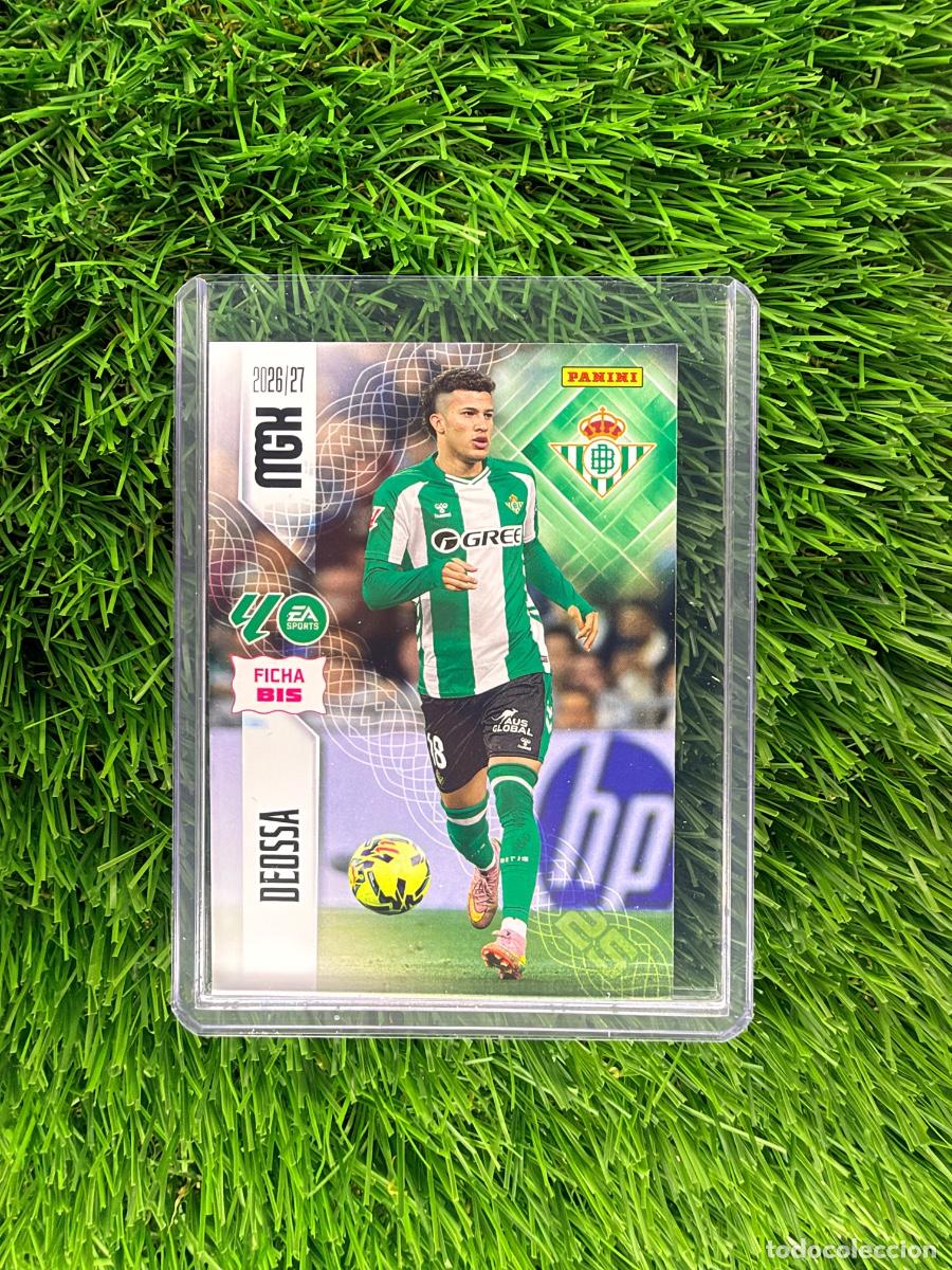 Figurine di Calcio: N&ordm; 100BIS Deossa Fichas Bis Real Betis Megacracks 26 27