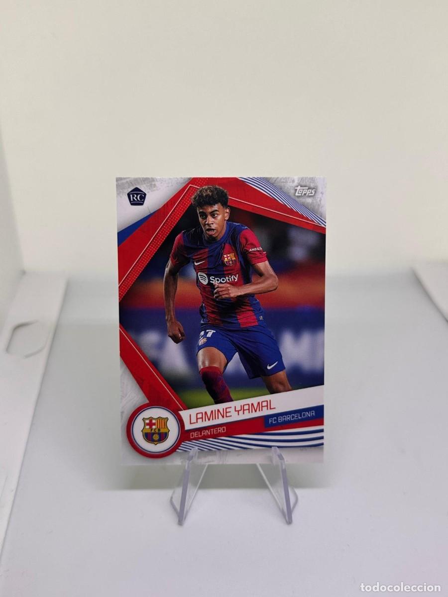 Cromos de Futebol: Rookie Lamine Yamal FC Barcelona Topps Fan Set 2023 24 2