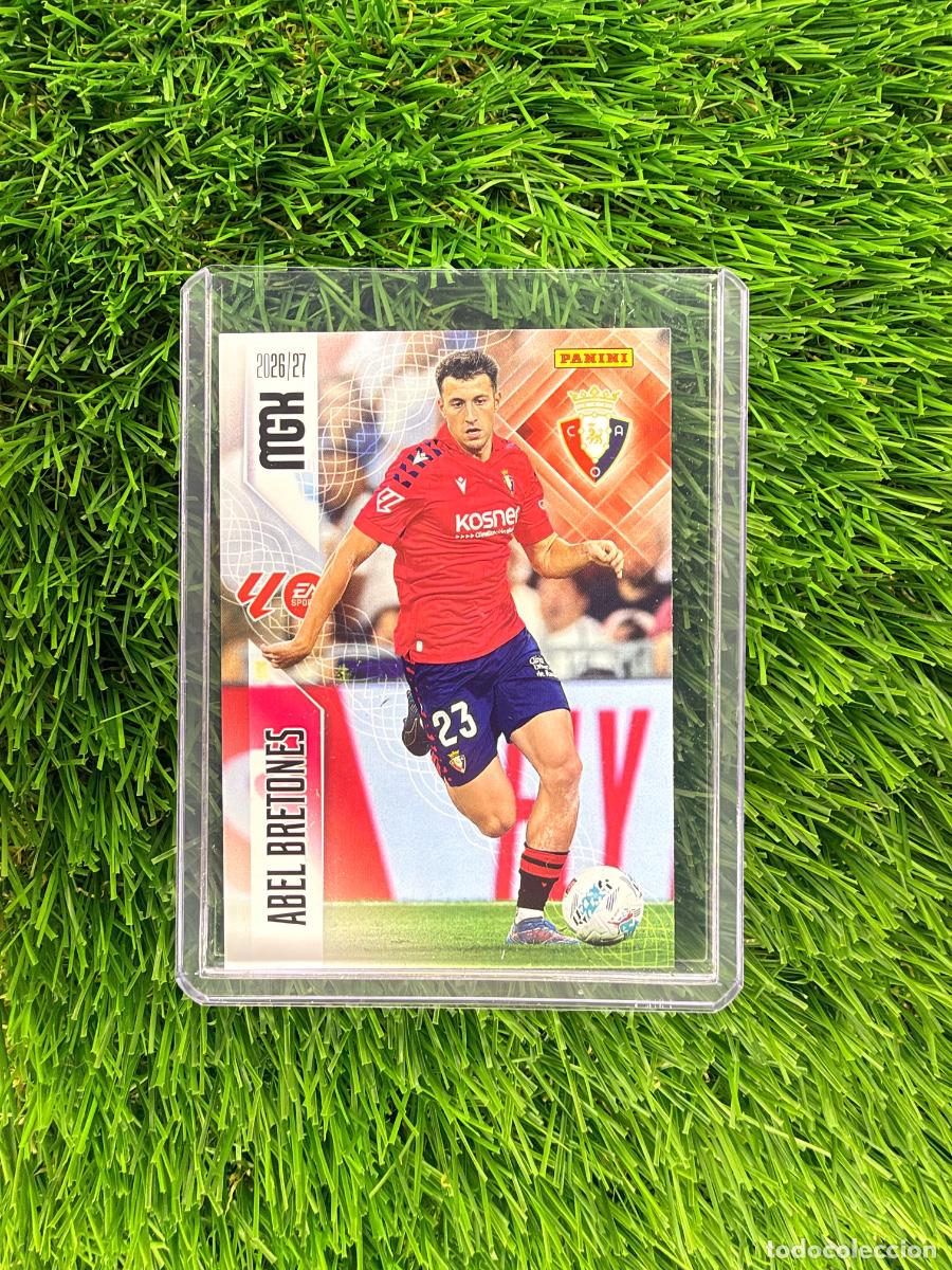 Cromos de Futebol: N&ordm; 260 Abel Bretones CA Osasuna Megacracks 26 27