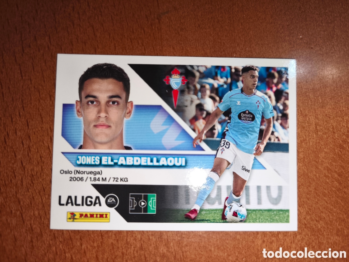 Fu&szlig;ball-Sticker: El-Abdellaoui n&deg;18B liga este 26/27 Celta