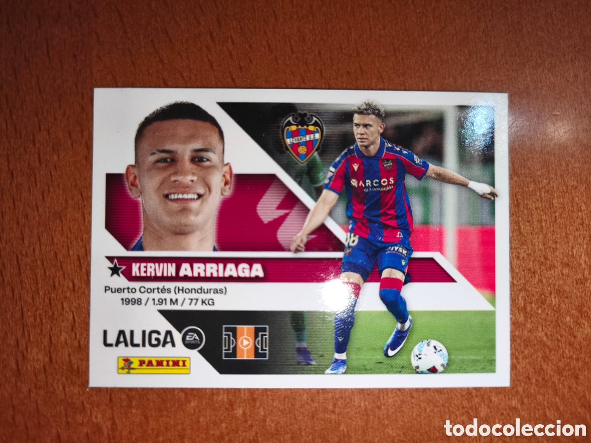 Fu&szlig;ball-Sticker: Arriaga n&deg;10 liga este 26/27 Levante