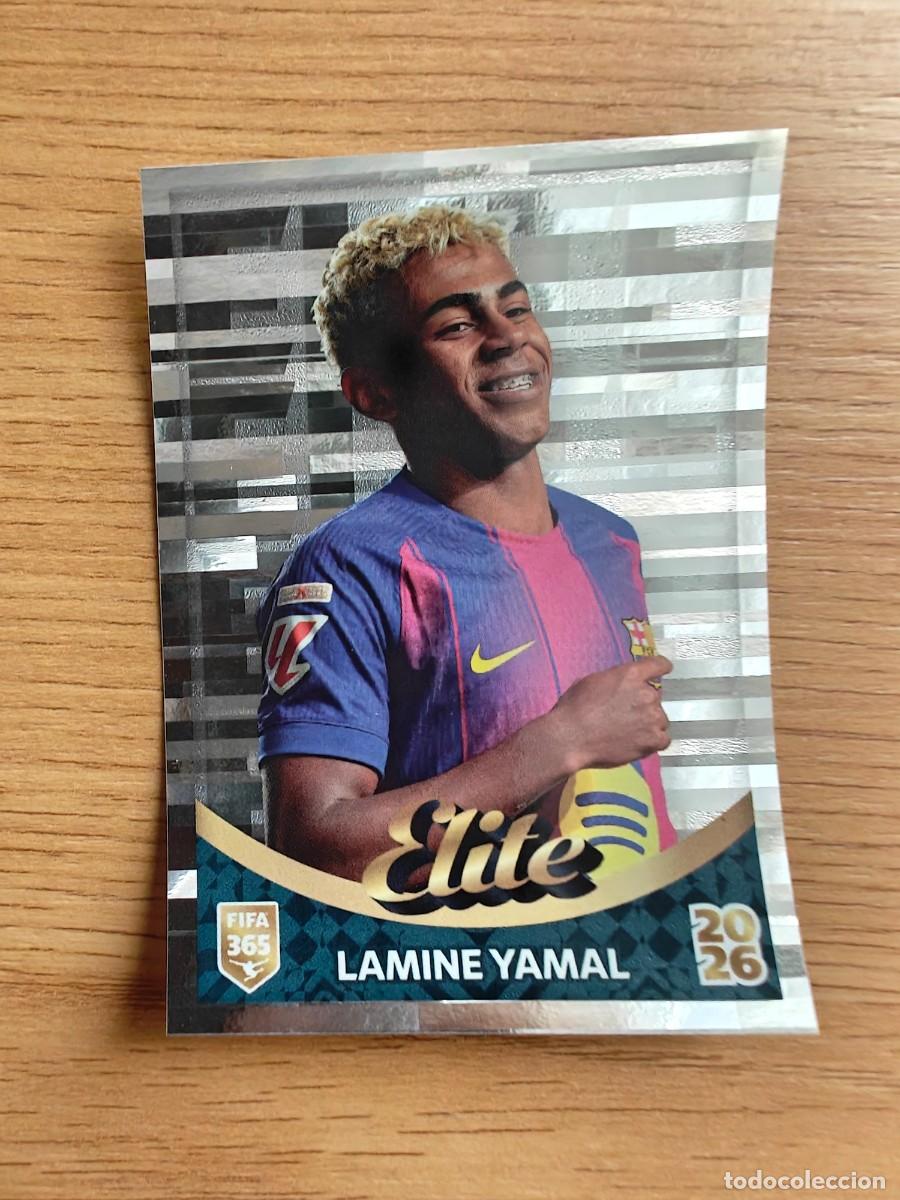 Figurine di Calcio: Lamine Yamal 522 FIFA 365 Sticker 25 26 Elite FC Barcelona 2025 2026