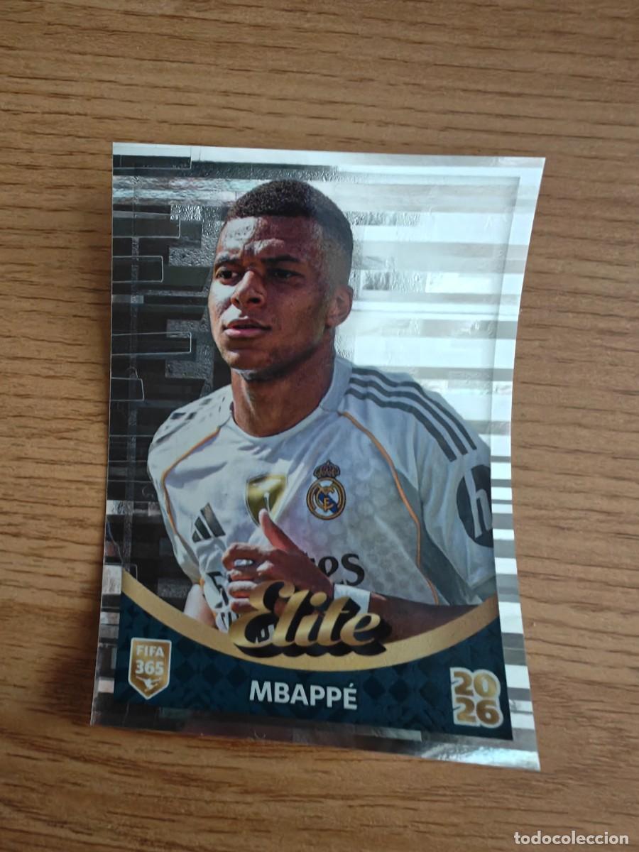 Cromos de f&uacute;tbol: Kylian Mbapp&eacute; 524 FIFA 365 Sticker 25 26 Elite Real Madrid 2025 2026
