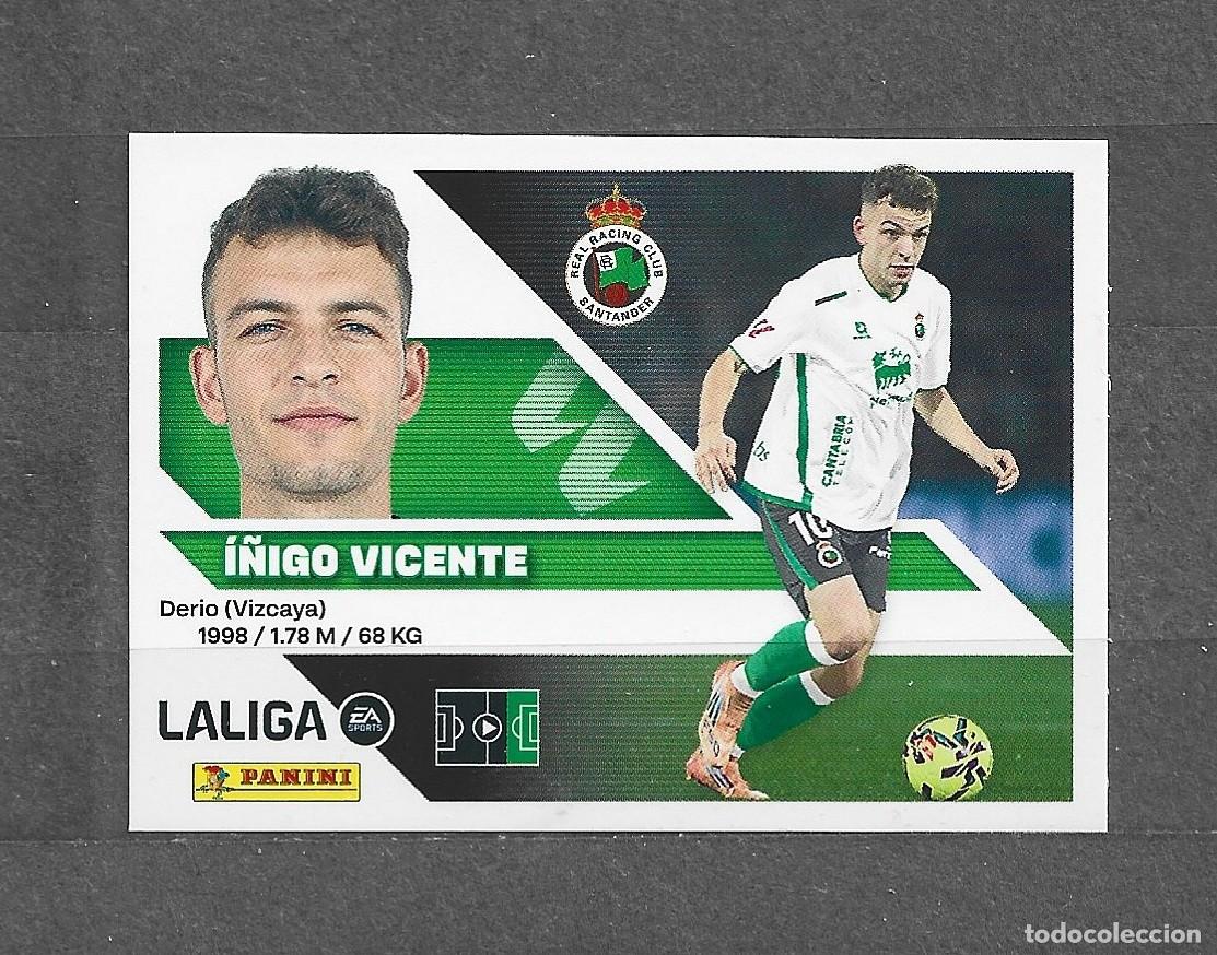 Cromos de f&uacute;tbol: Liga este 26/27 - I&ntilde;igo Vicente - N&ordm; 18 - R. Racing Club