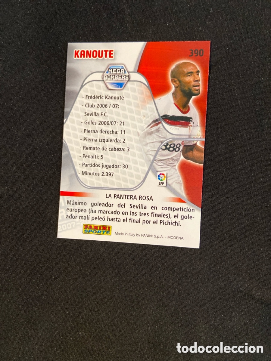 Cromos de f&uacute;tbol: KANOUTE 390 BOMBERS (SEVILLA) - Foto 2