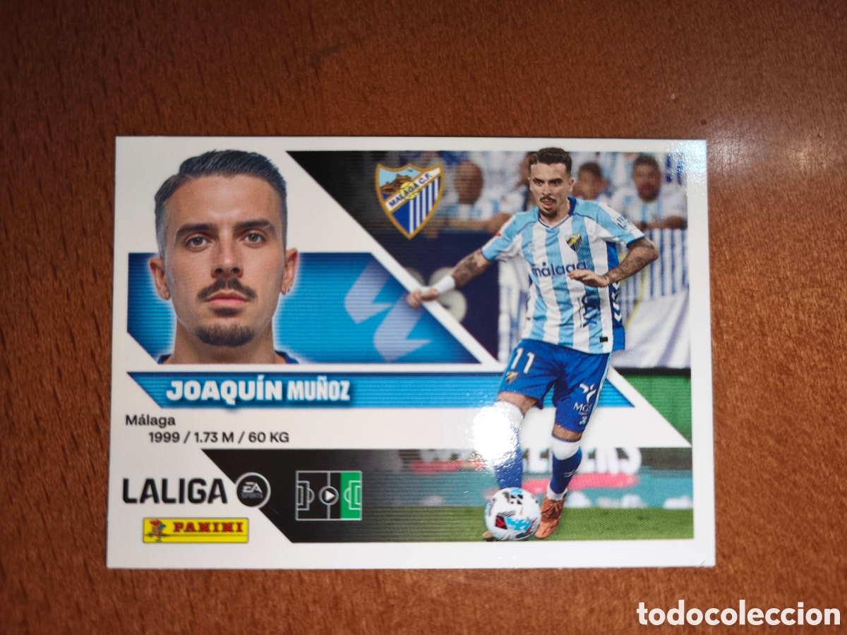 Cromos de f&uacute;tbol: Joaqu&iacute;n n&deg;19 liga este 26/27 M&aacute;laga