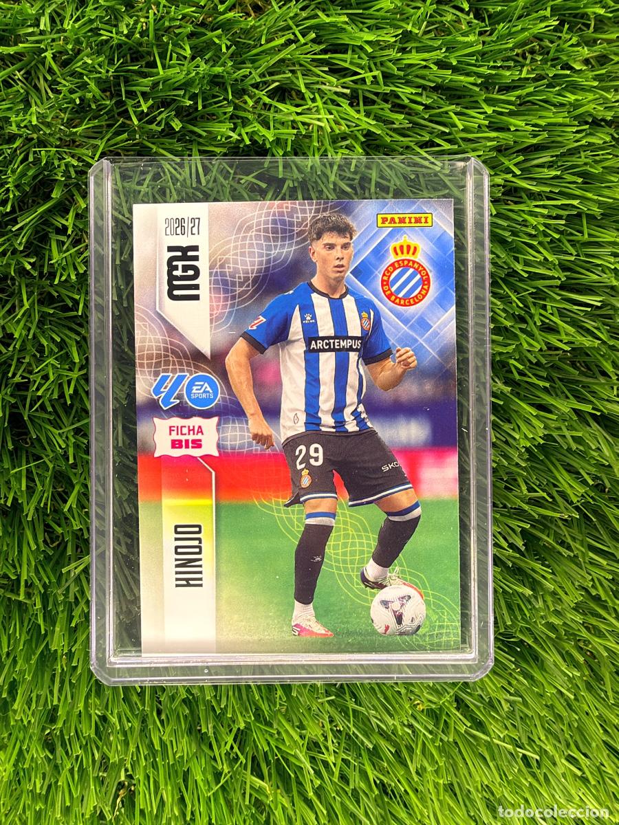Cromos de f&uacute;tbol: N&ordm; 170BIS Hinojo Fichas Bis RCD Espanyol Megacracks 26 27