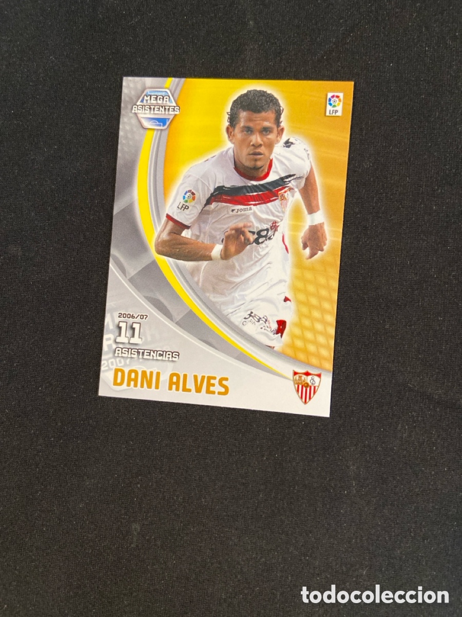 Cromos de f&uacute;tbol: DANI ALVES 394 ASISTENTES (SEVILLA) - Foto 1