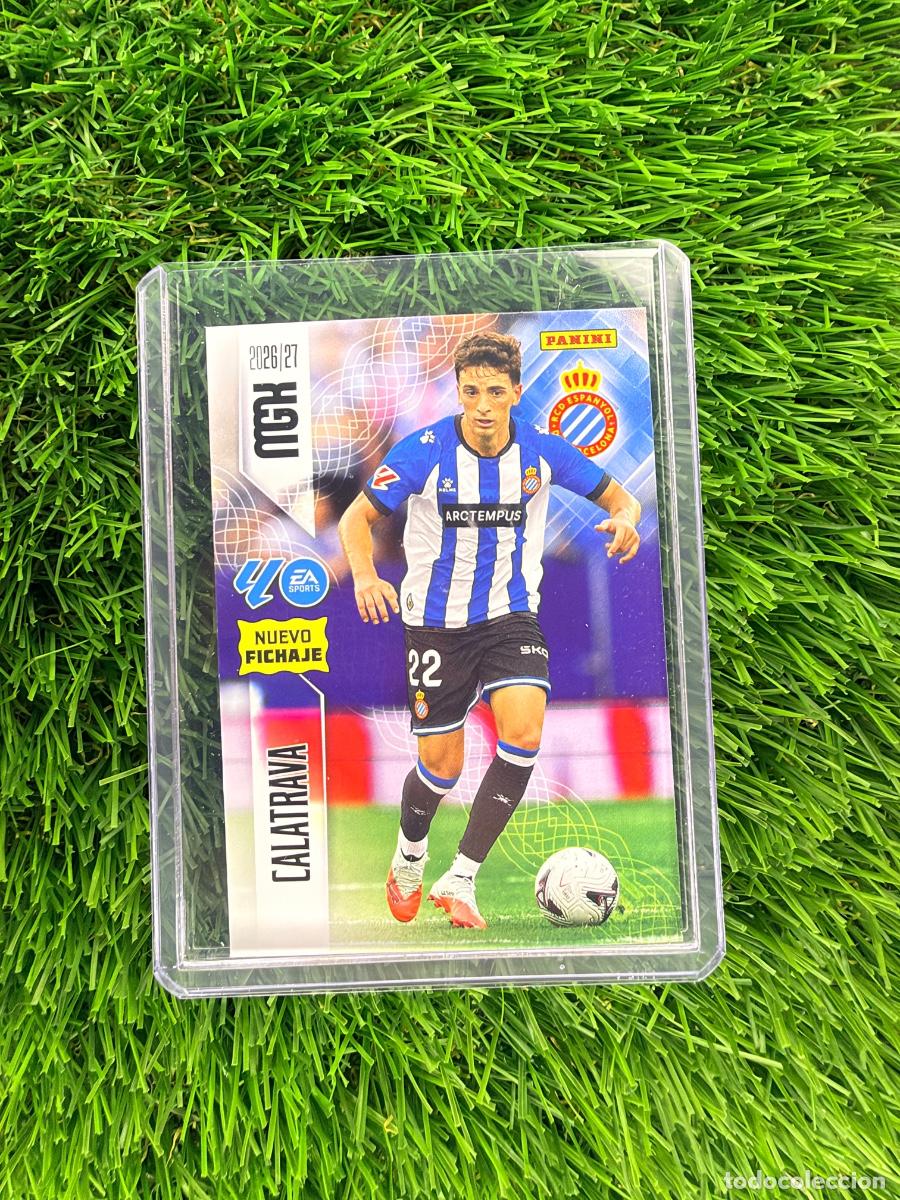 Cromos de f&uacute;tbol: N&ordm; 454 Calatrava Nuevos Fichajes RCD Espanyol Megacracks 26 27