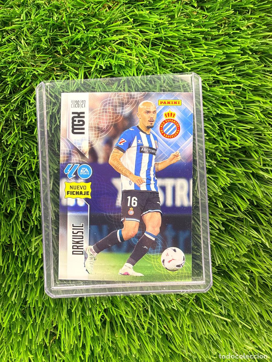Cromos de f&uacute;tbol: N&ordm; 476 Drkusic Nuevos Fichajes RCD Espanyol Megacracks 26 27