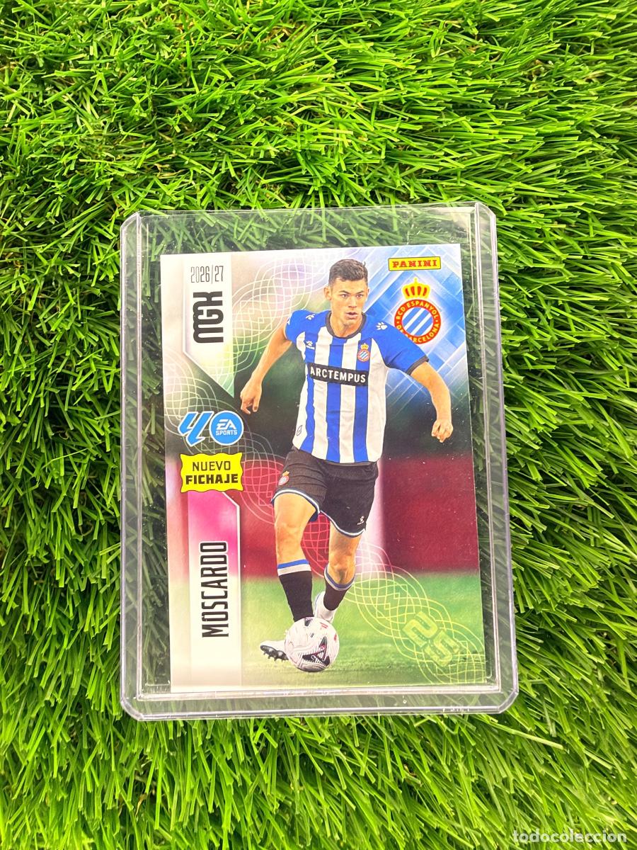 Cromos de f&uacute;tbol: N&ordm; 482 Moscardo Nuevos Fichajes RCD Espanyol Megacracks 26 27