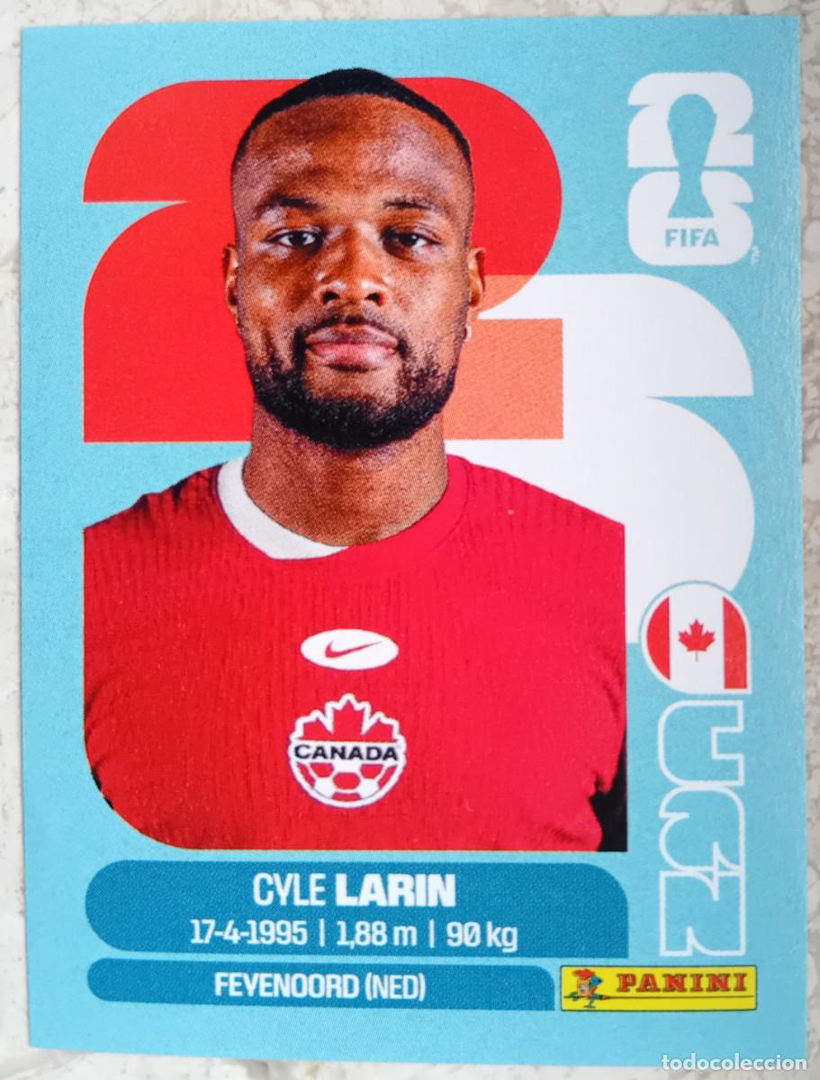 Cromos de f&uacute;tbol: Figurina Panini 2026 Cromo World Cup Usa Mundial 2026 Cyle Larin Canada n CAN 19