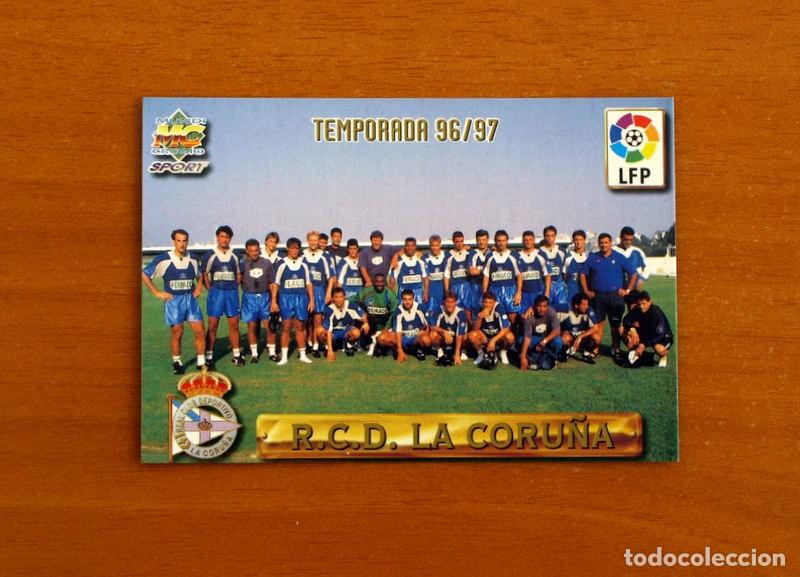 Cartes &agrave; collectionner de Football: Deportivo Coru&ntilde;a -N&ordm; 145 Plantilla-Equipo-Mundicromo Las Fichas de la Liga de F&uacute;tbol 1996-1997-96-97