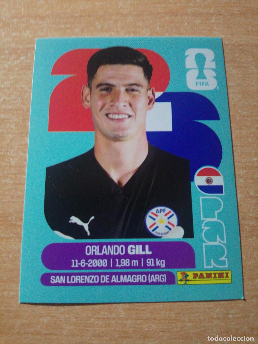 Cromos de f&uacute;tbol: GILL PARAGUAY PAR 3 MUNDIAL FIFA WORLD CUP 2026 26 PANINI STICKERS NUEVO