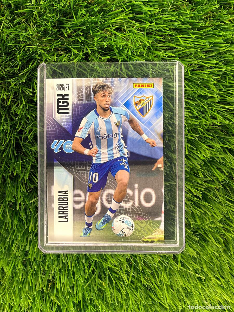 Cromos de f&uacute;tbol: N&ordm; 248 Larrubia M&aacute;laga CF Megacracks 26 27