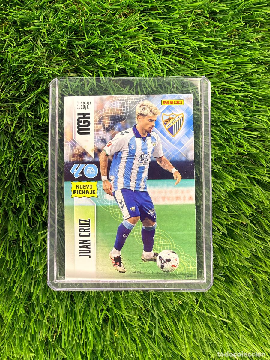 Cromos de f&uacute;tbol: N&ordm; 458 Juan Cruz Nuevos Fichajes M&aacute;laga CF Megacracks 26 27