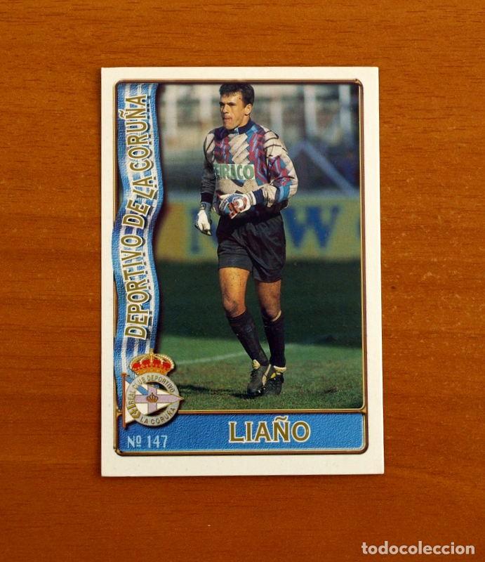 Cromos de f&uacute;tbol: Deportivo Coru&ntilde;a -N&ordm; 147 Lia&ntilde;o -Mundicromo Las Fichas de la Liga de F&uacute;tbol 1996-1997-96-97