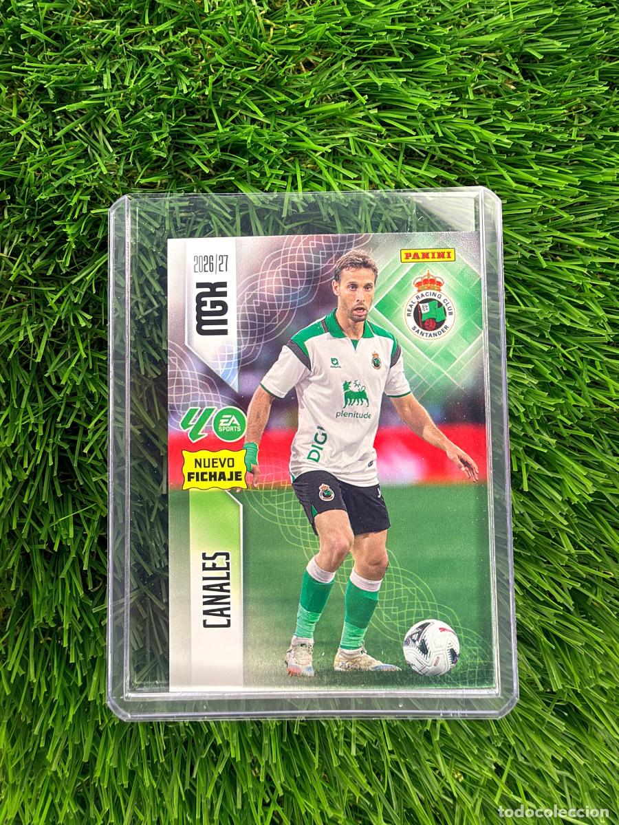 Cromos de f&uacute;tbol: N&ordm; 460 Canales Nuevos Fichajes R Racing C Megacracks 26 27