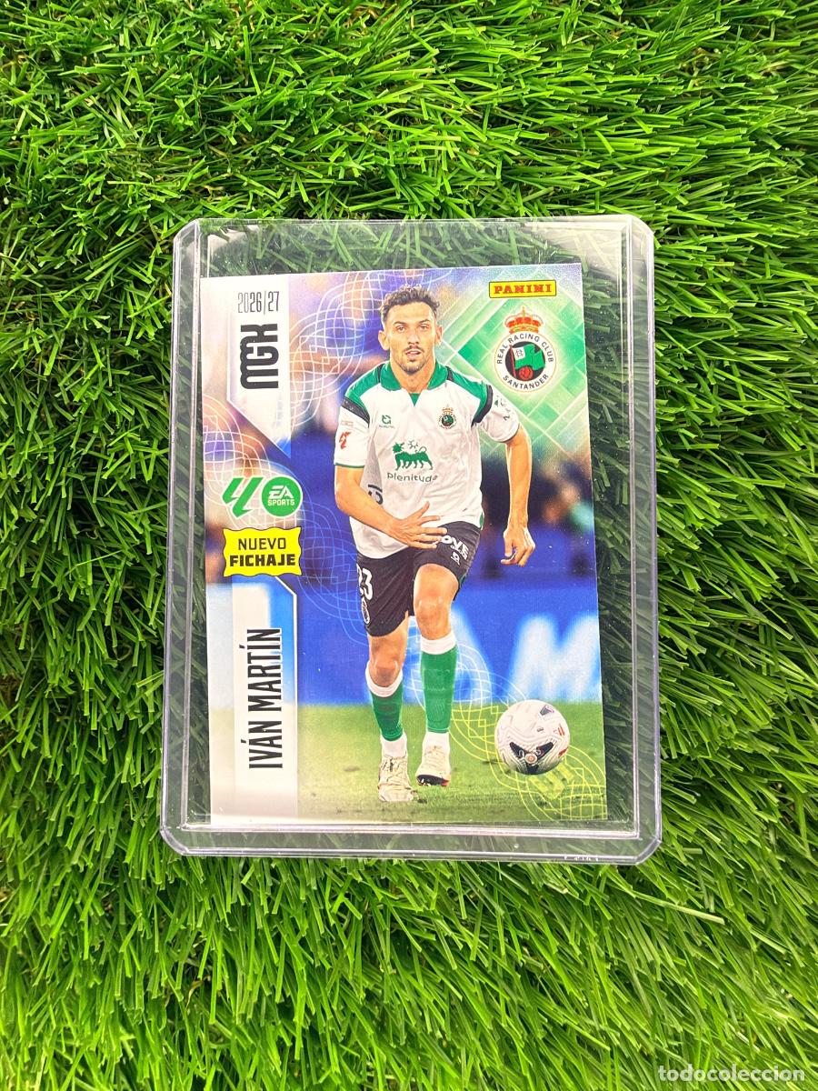 Cromos de f&uacute;tbol: N&ordm; 481 Iv&aacute;n Mart&iacute;n Nuevos Fichajes R Racing C Megacracks 26 27