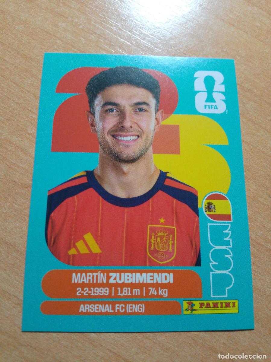 Cromos de f&uacute;tbol: ZUBIMENDI ESPA&Ntilde;A ESP 9 MUNDIAL FIFA WORLD CUP 2026 26 PANINI STICKERS NUEVO
