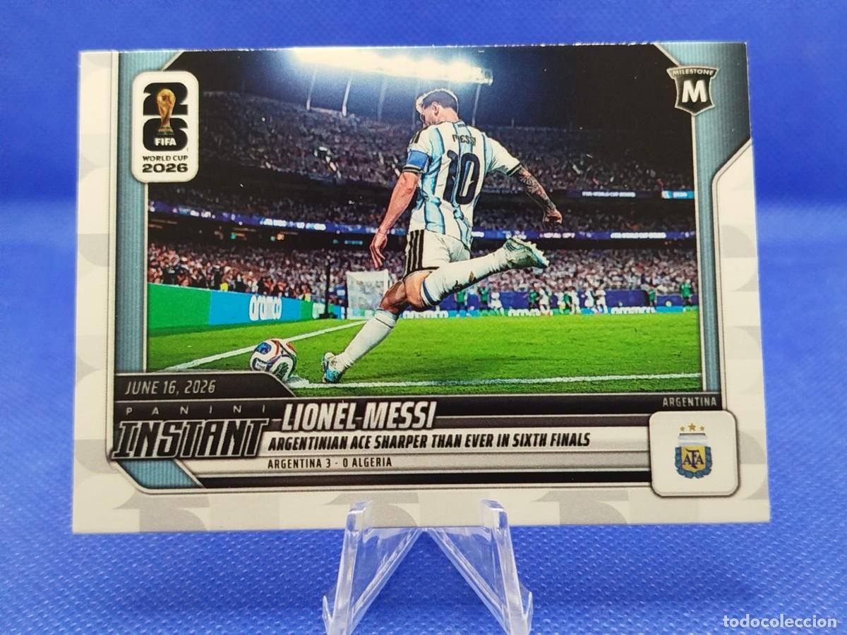 Cromos de f&uacute;tbol: #45 LIONEL MESSI ARGENTINA (M) 2026 PANINI INSTANT FIFA WORLD CUP 1/14868