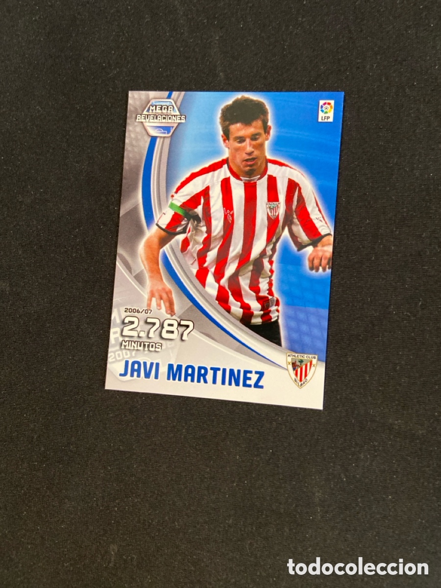Cromos de f&uacute;tbol: JAVI MARTINEZ 400 REVELACIONES (BILBAO)