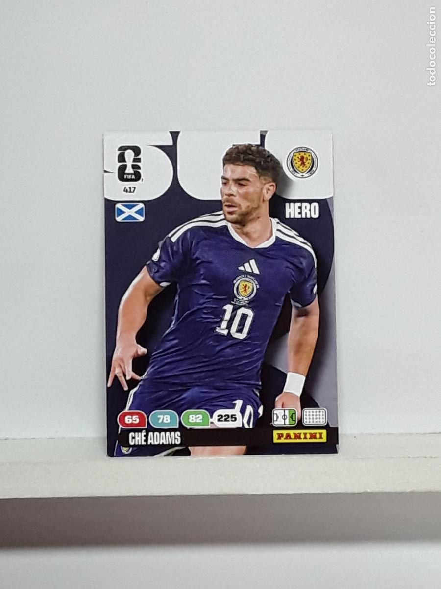 Cromos de f&uacute;tbol: ADRENALYN MUNDIAL 2026 WORLD CUP 26 ALBUM PANINI N 417 ESCOCIA CHE ADAMS
