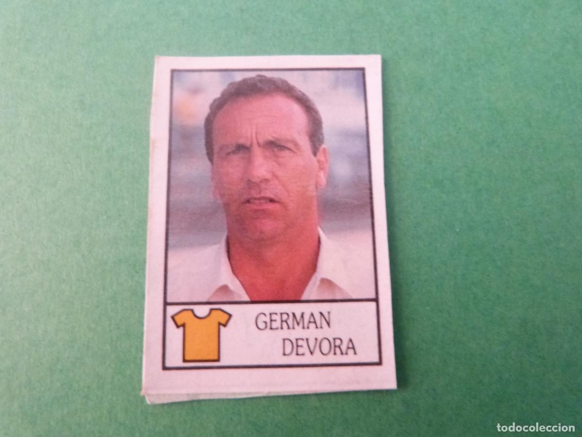 Cromos de f&uacute;tbol: CROMO FUTBOL GERMAN DEVORA U.D.LAS PALMAS RECORTADO N&ordm; 181 LIGA BOLLYCAO 1987-1988/87-88