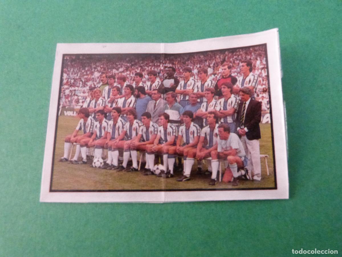Cromos de f&uacute;tbol: CROMO FUTBOL ALINEACION R.C.D.ESPA&Ntilde;OL-ESPANYOL RECORTADO N&ordm; 93 LIGA BOLLYCAO 1987-1988/87-88