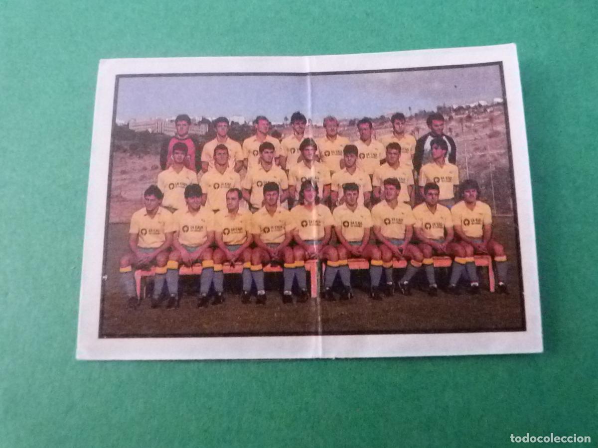 Cromos de f&uacute;tbol: CROMO FUTBOL ALINEACION U.D.LAS PALMAS RECORTADO N&ordm; 183 LIGA BOLLYCAO 1987-1988/87-88
