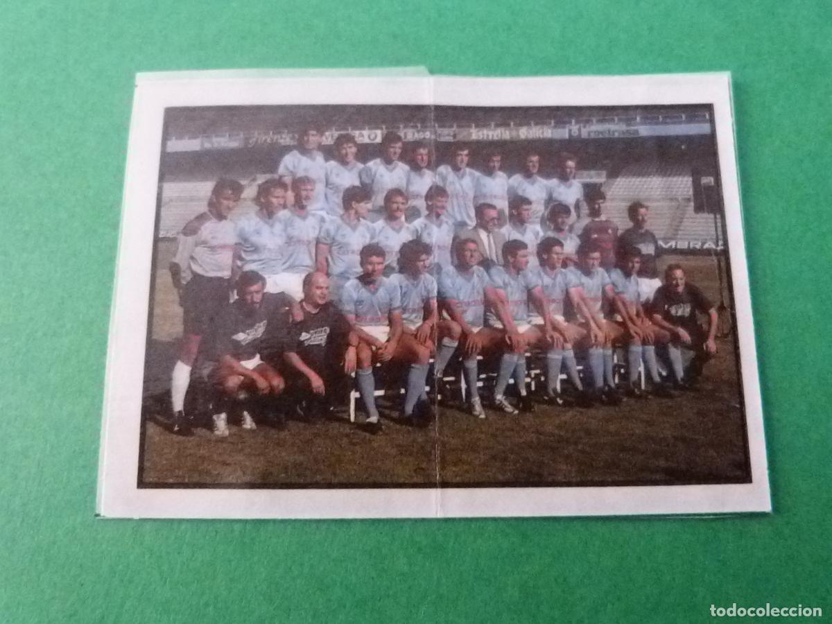 Cromos de f&uacute;tbol: CROMO FUTBOL ALINEACION CELTA DE VIGO RECORTADO N&ordm; 78 LIGA BOLLYCAO 1987-1988/87-88