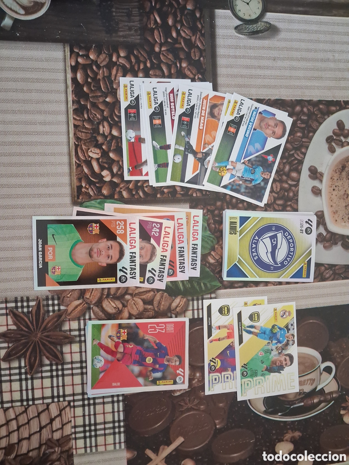 Cromos de f&uacute;tbol: Liga este 26 27 lote de 43 cromos diferentes leer descripci&oacute;n