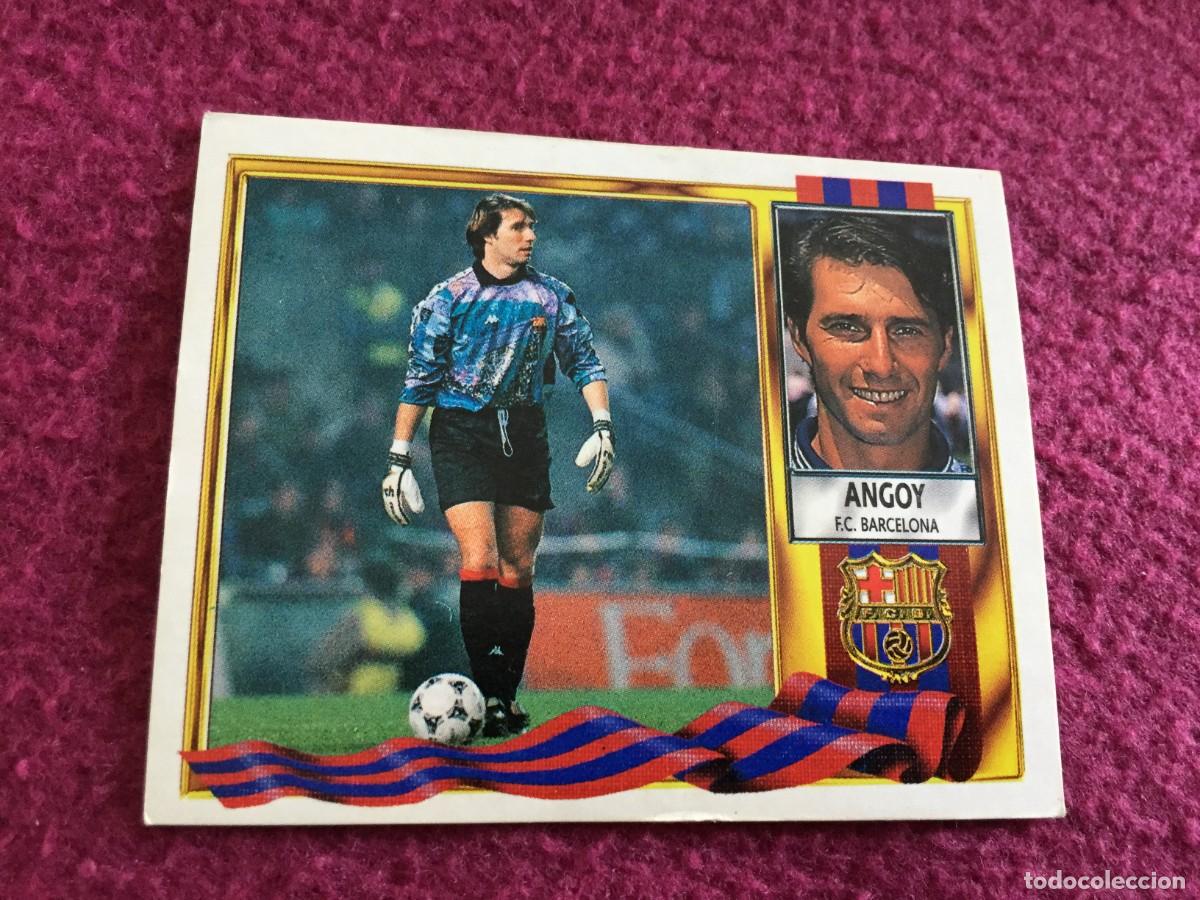 Cartes &agrave; collectionner de Football: ⚽ COLOCA - ANGOY - FC BARCELONA ⚽ COLECCIONES ESTE ⚽ 1995 1996 LIGA FUTBOL 95 96 - NUNCA PEGADO