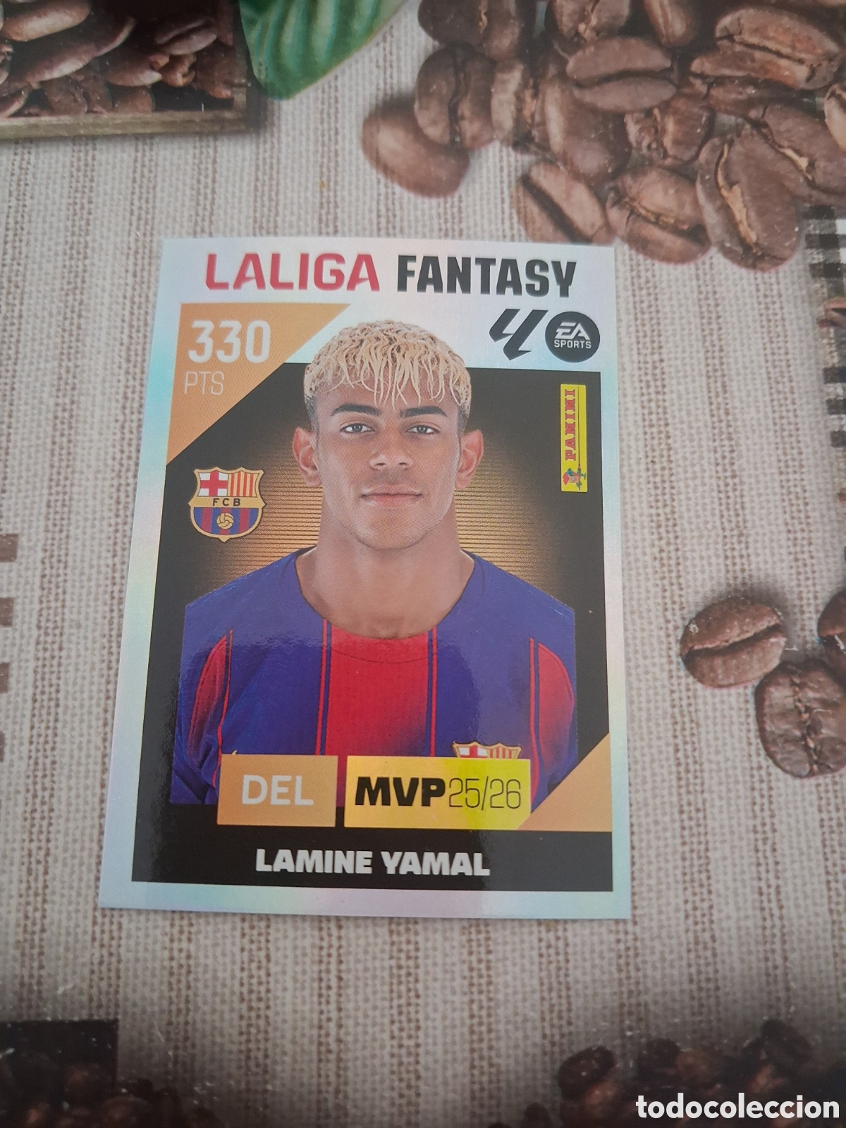 Cromos de f&uacute;tbol: Liga este 26 27 lamine yamal fantasy N 5 nuevo