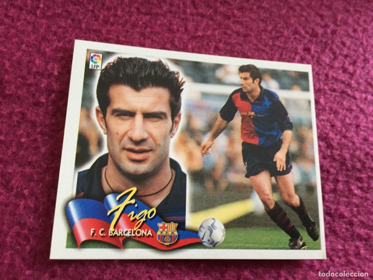 Cromos de f&uacute;tbol: ⚽ Futbol Club BARCELONA - FIGO - BAJA ⚽ Ediciones Este Liga 2000-2001, 00-01 ⚽ Nunca Pegado