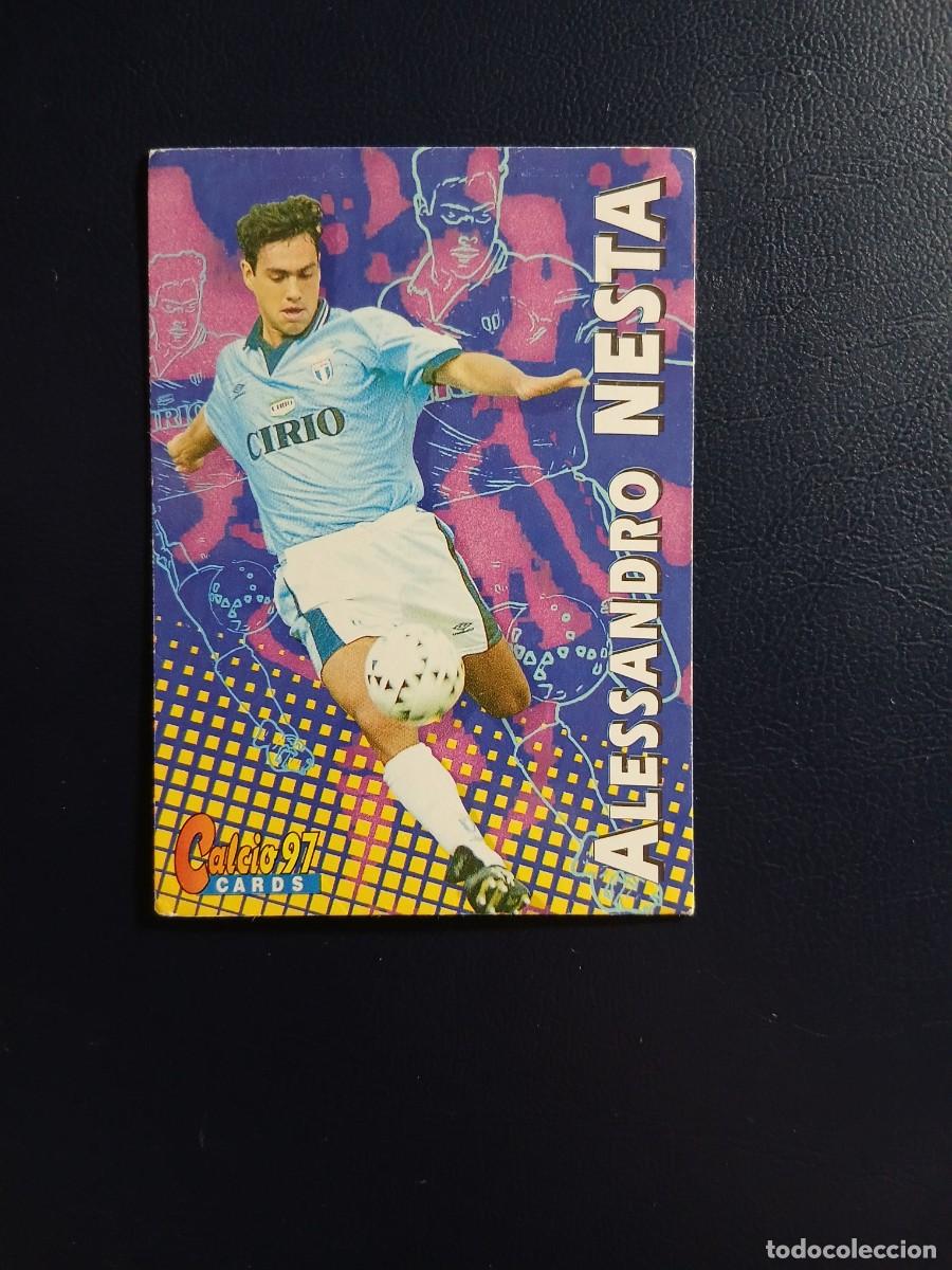 Cromos de f&uacute;tbol: 37 Nesta - Lazio - Calcio Cards 97 - Panini - Calciatori 1996 1997