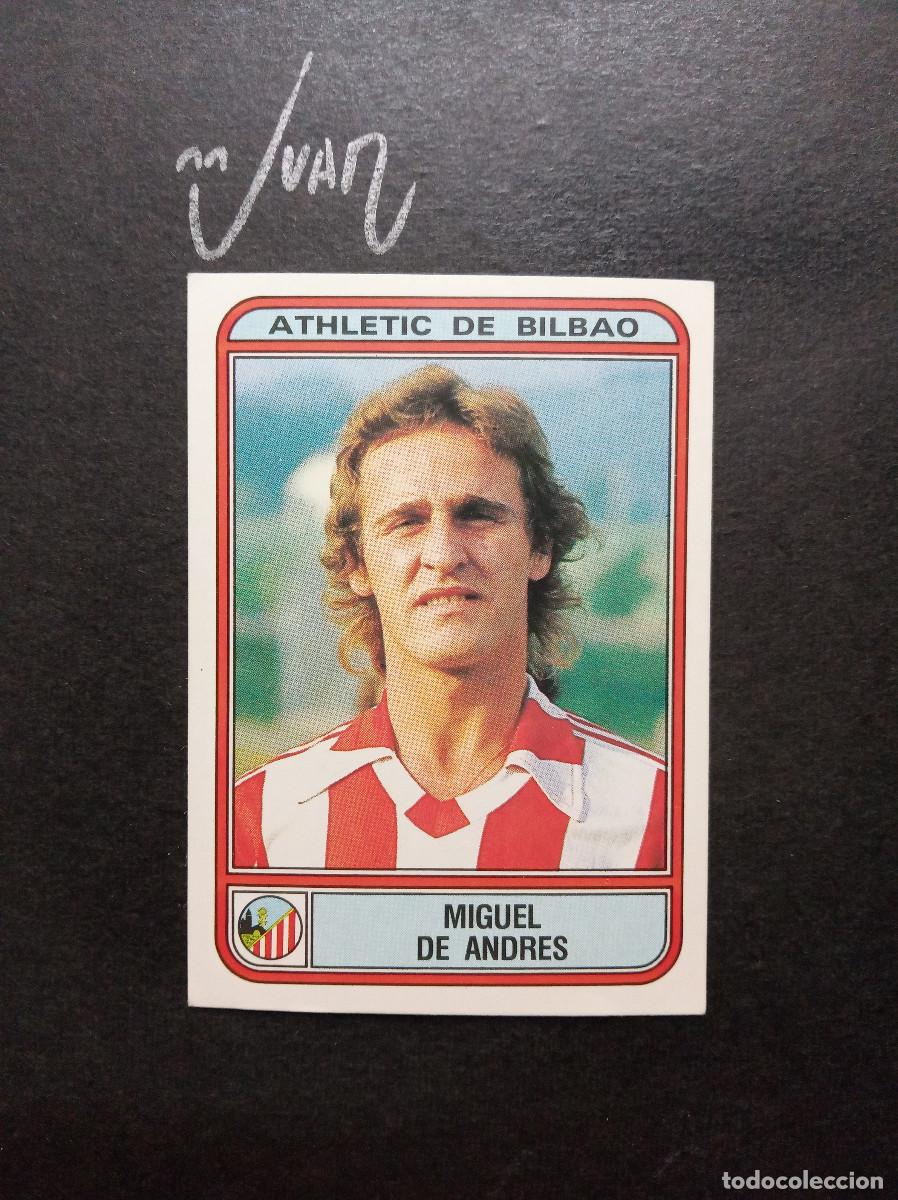 Cromos de f&uacute;tbol: N&ordm; 17 DE ANDRES ATHLETIC CLUB BILBAO ESPA&Ntilde;A ⚽ PANINI &reg; LIGA FUTBOL 1982 1983 82 83 SIN PEGAR NUNCA