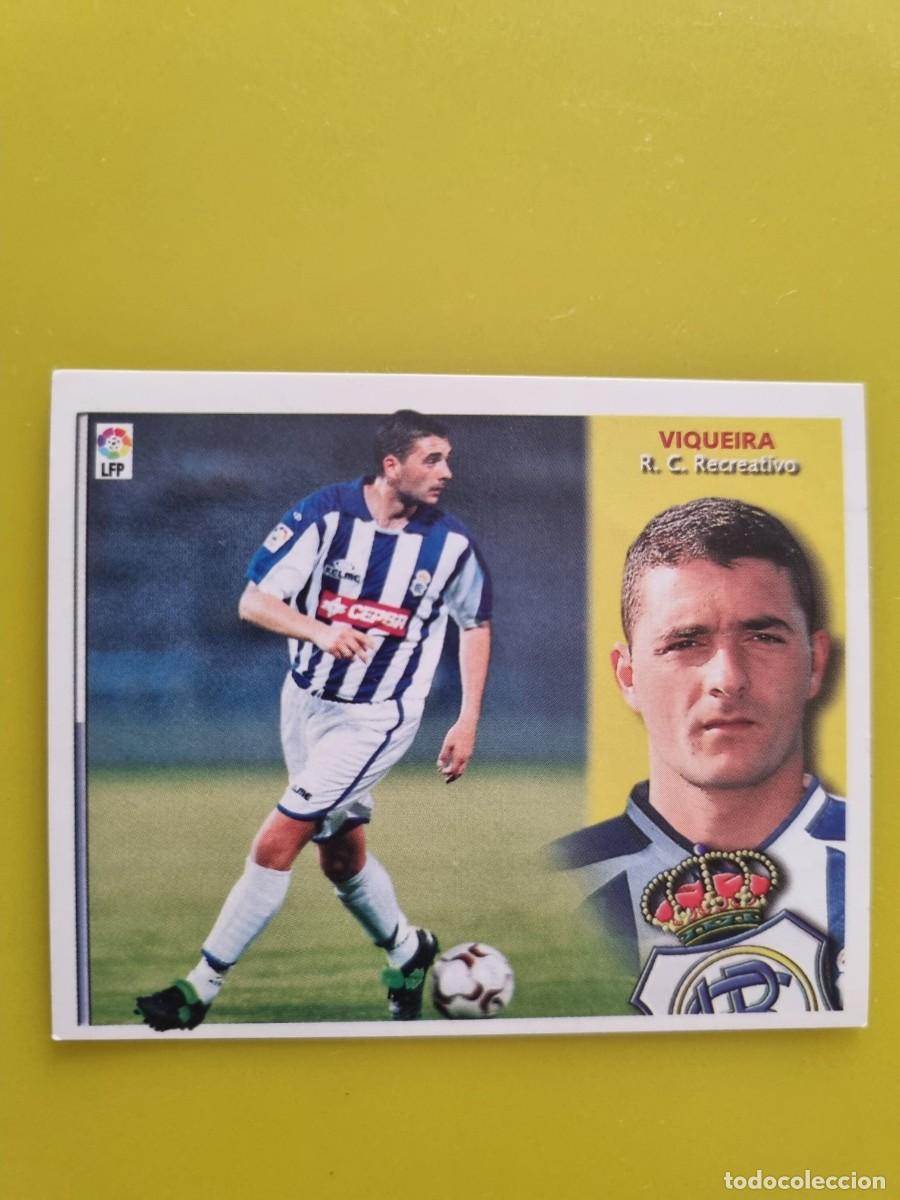 Cromos de f&uacute;tbol: CROMO LIGA ESTE 02 03 2002 2003 NUNCA PEGADO SIN PEGAR VIQUEIRA RC RECREATIVO FICHAJES N&ordm;30 AR926