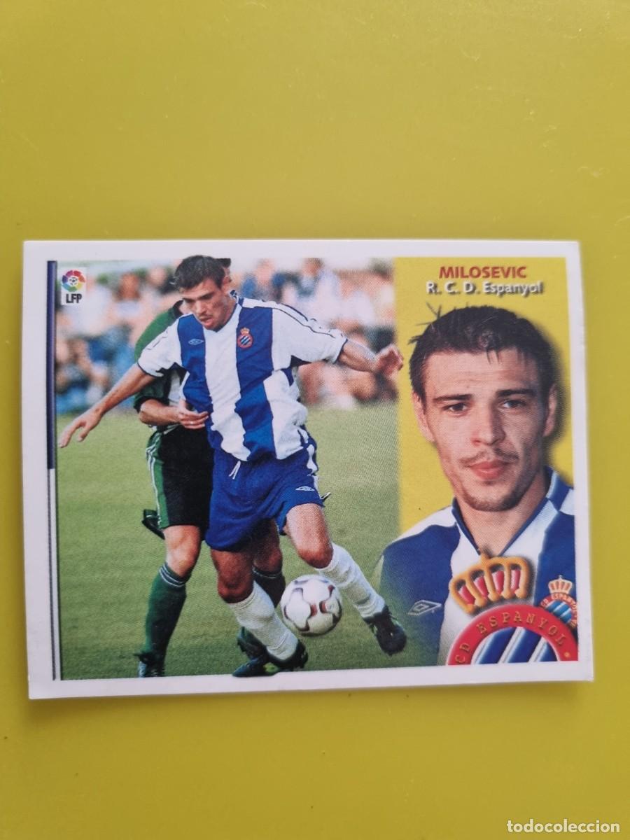 Cromos de f&uacute;tbol: CROMO LIGA ESTE 02 03 2002 2003 NUNCA PEGADO SIN PEGAR MILOSEVIC RCD ESPA&Ntilde;OL FICHAJES N&ordm;20 AR926