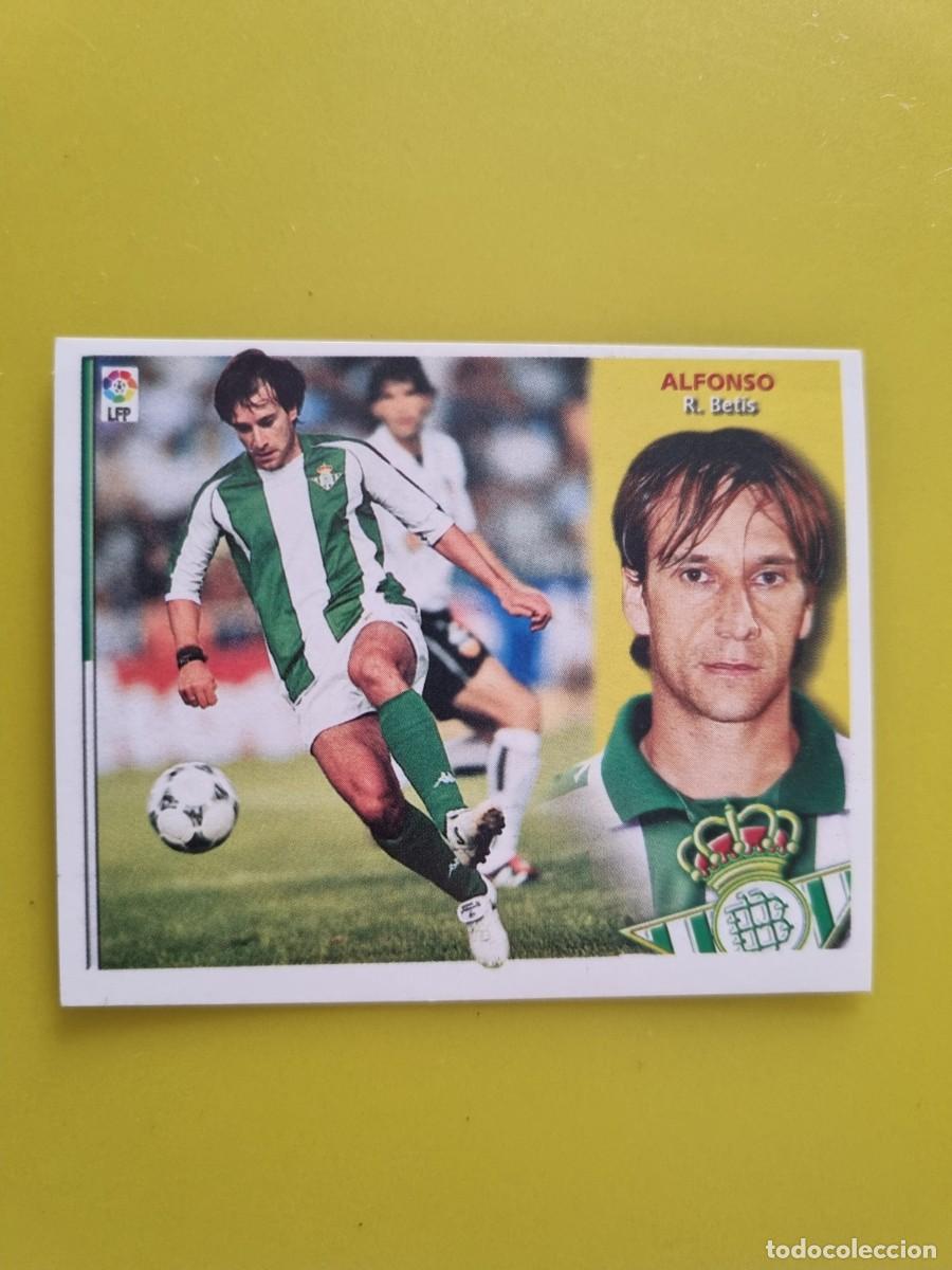 Cromos de f&uacute;tbol: CROMO LIGA ESTE 02 03 2002 2003 NUNCA PEGADO SIN PEGAR ALFONSO REAL BETIS FICHAJES N&ordm;7 AR926