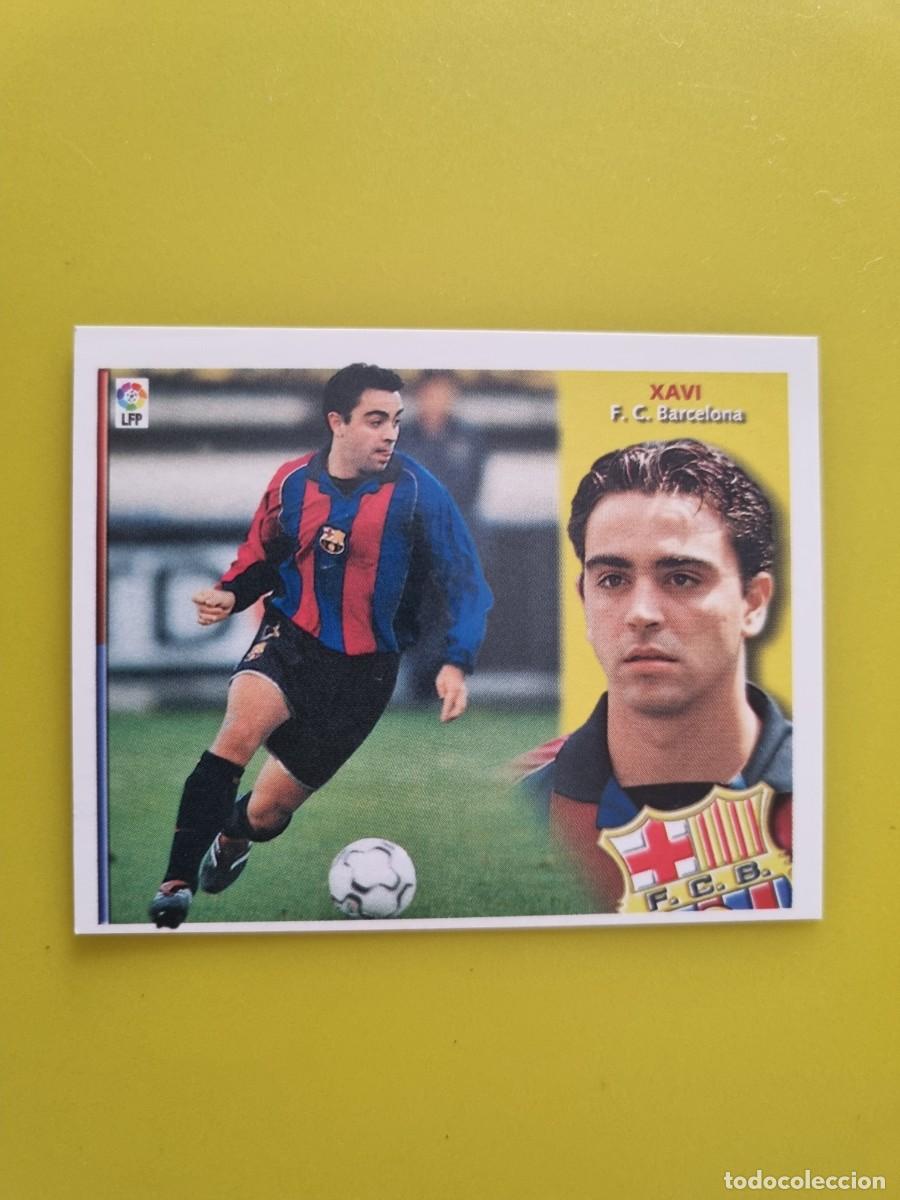 Cromos de f&uacute;tbol: LIGA ESTE 02 03 2002 2003 NUNCA PEGADO SIN PEGAR XAVI FC BARCELONA AR926