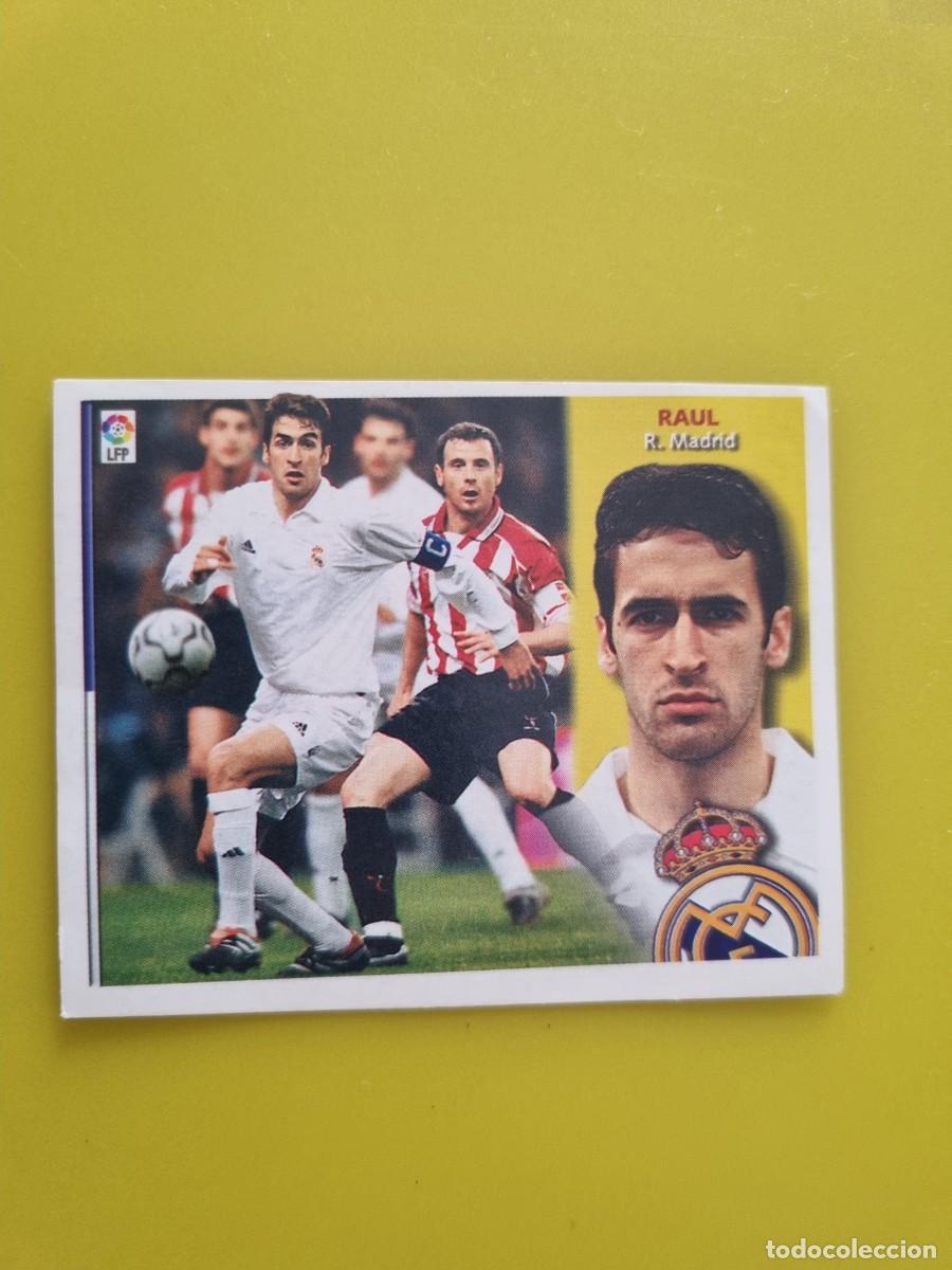 Cromos de f&uacute;tbol: LIGA ESTE 02 03 2002 2003 NUNCA PEGADO SIN PEGAR RAUL REAL MADRID AR926