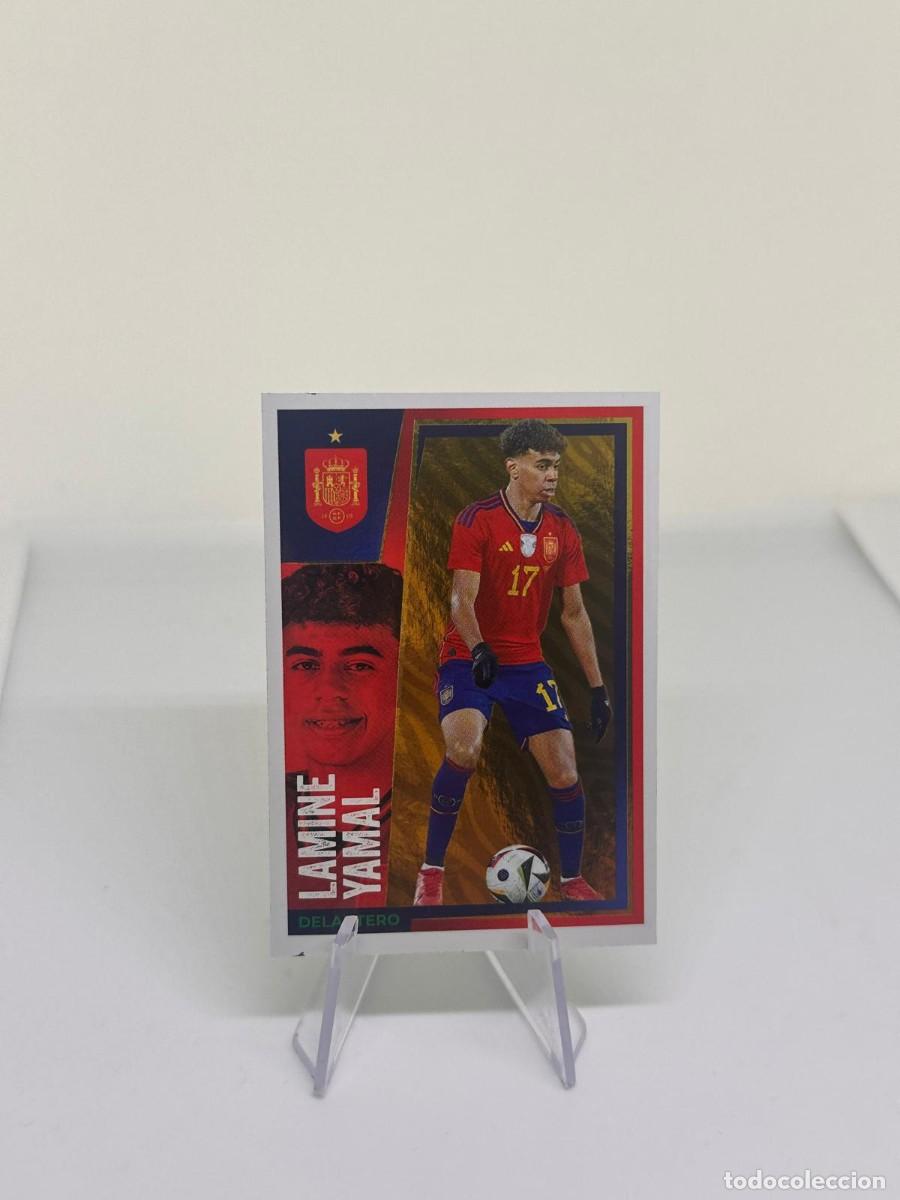 Cromos de f&uacute;tbol: Lamine Yamal 31 Espa&ntilde;a Panini Carrefour Vamos Seleccion 2024