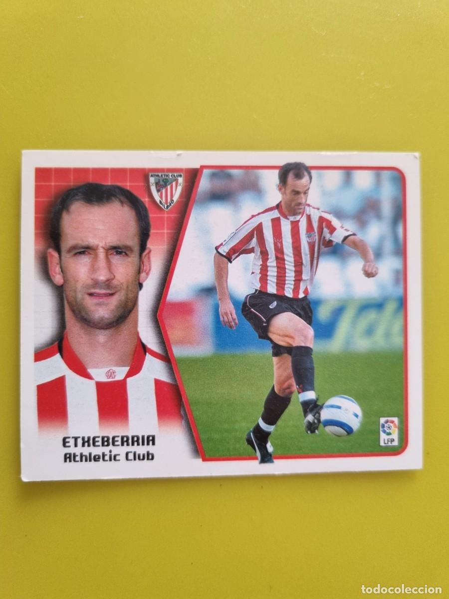 Cromos de f&uacute;tbol: LIGA ESTE 05 06 2005 2006 NUNCA PEGADO SIN PEGAR ETXEBERRIA ATH BILBAO AR926