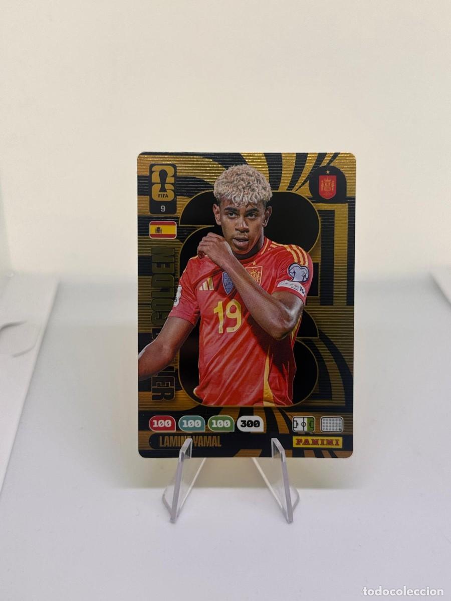 Cromos de f&uacute;tbol: Lamine Yamal Espa&ntilde;a Panini Adrenalyn Fifa World Cup 2026