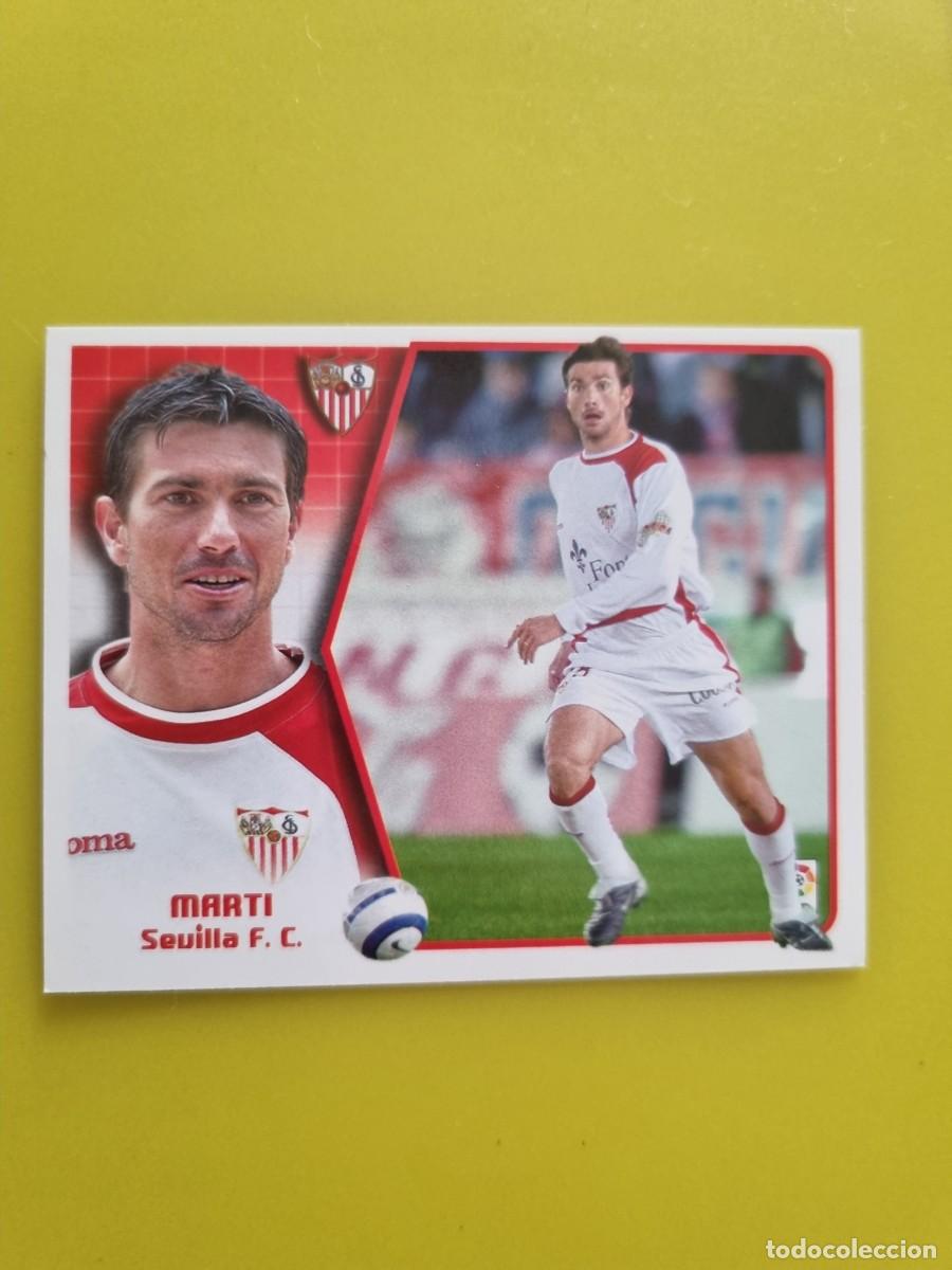 Cromos de f&uacute;tbol: LIGA ESTE 05 06 2005 2006 NUNCA PEGADO SIN PEGAR MARTI SEVILLA FC AR926