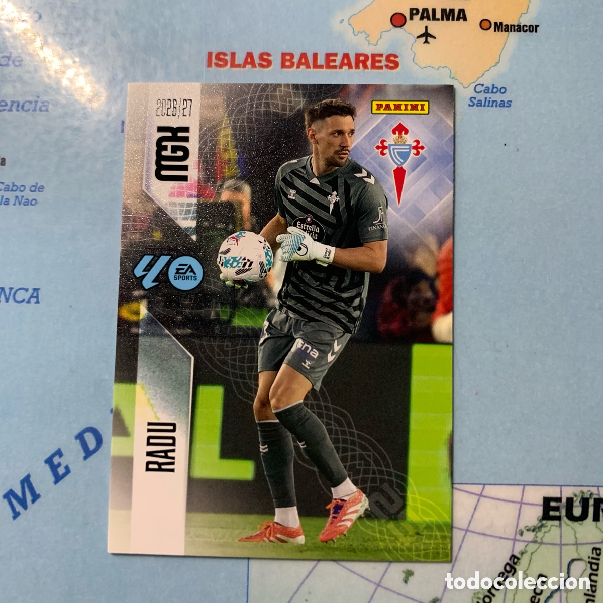 Cromos de f&uacute;tbol: Radu n&uacute;mero 110 del Celta megacracks 26-27 2026-2027