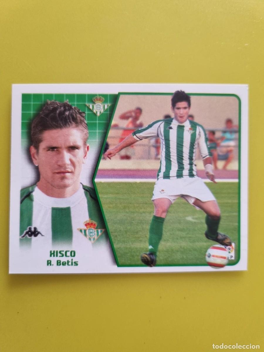 Cromos de f&uacute;tbol: LIGA ESTE 05 06 2005 2006 NUNCA PEGADO SIN PEGAR HISCO REAL BETIS AR926