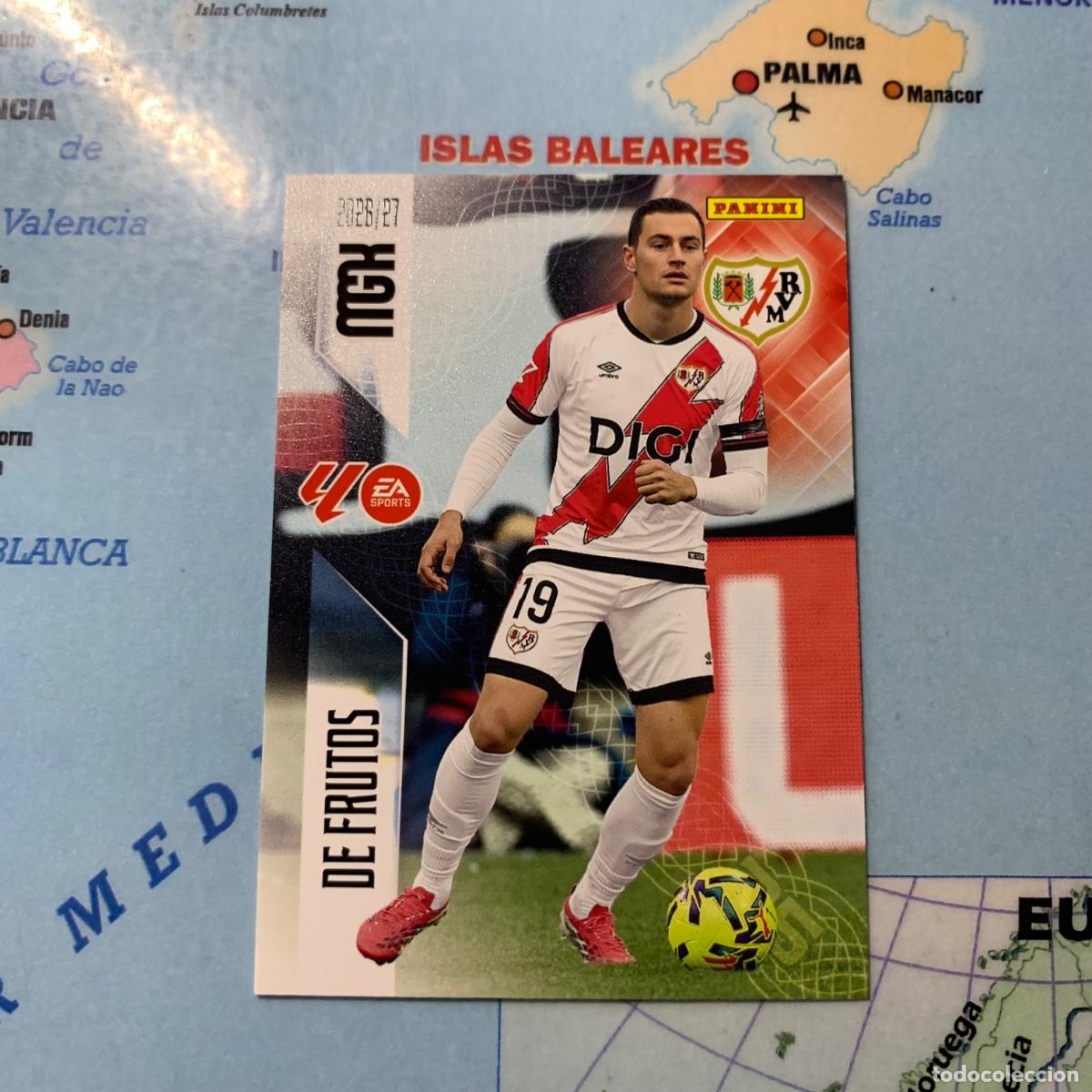 Cromos de f&uacute;tbol: De frutos n&uacute;mero 304 del Rayo Vallecano megacracks 26-27 2026-2027
