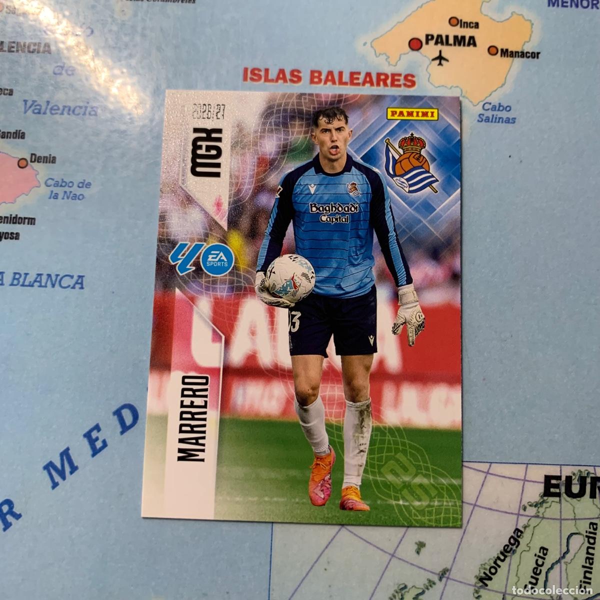 Fu&szlig;ball-Sticker: Marrero n&uacute;mero 309 de la Real Sociedad megacracks 26-27 2026-2027
